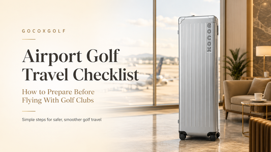 Airport Golf Travel Checklist: How to Prepare Before Flying With Golf Clubs