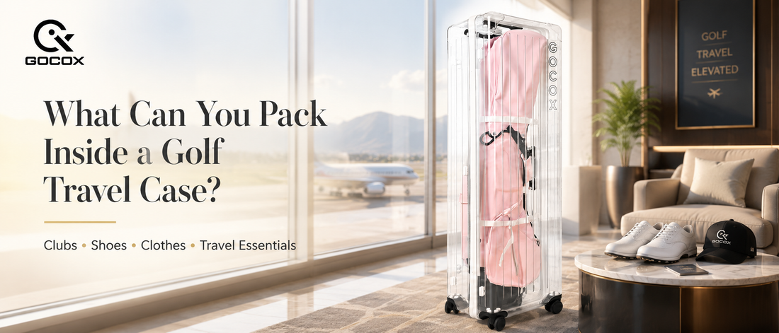 What Can You Pack Inside a Golf Travel Case? Clubs, Shoes, Clothes & More