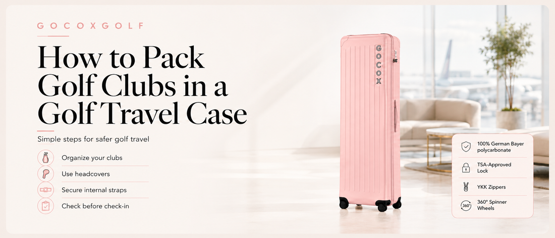 How to Pack Golf Clubs in a Golf Travel Case