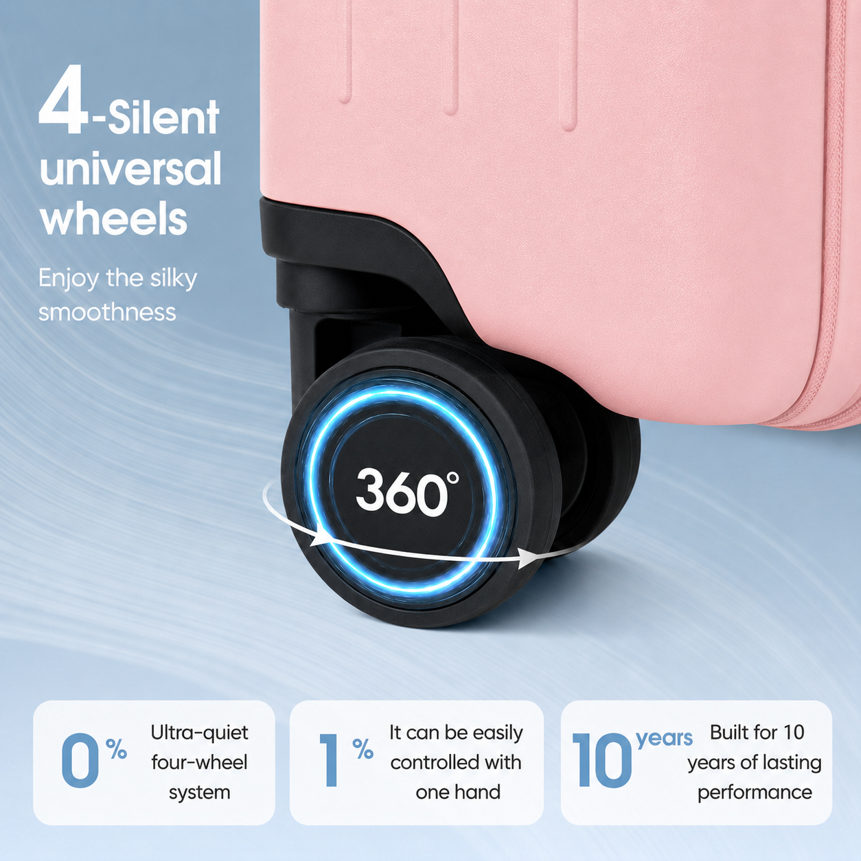 Hard Golf Travel Case 4 Wheels  Pink(Pre-order) 