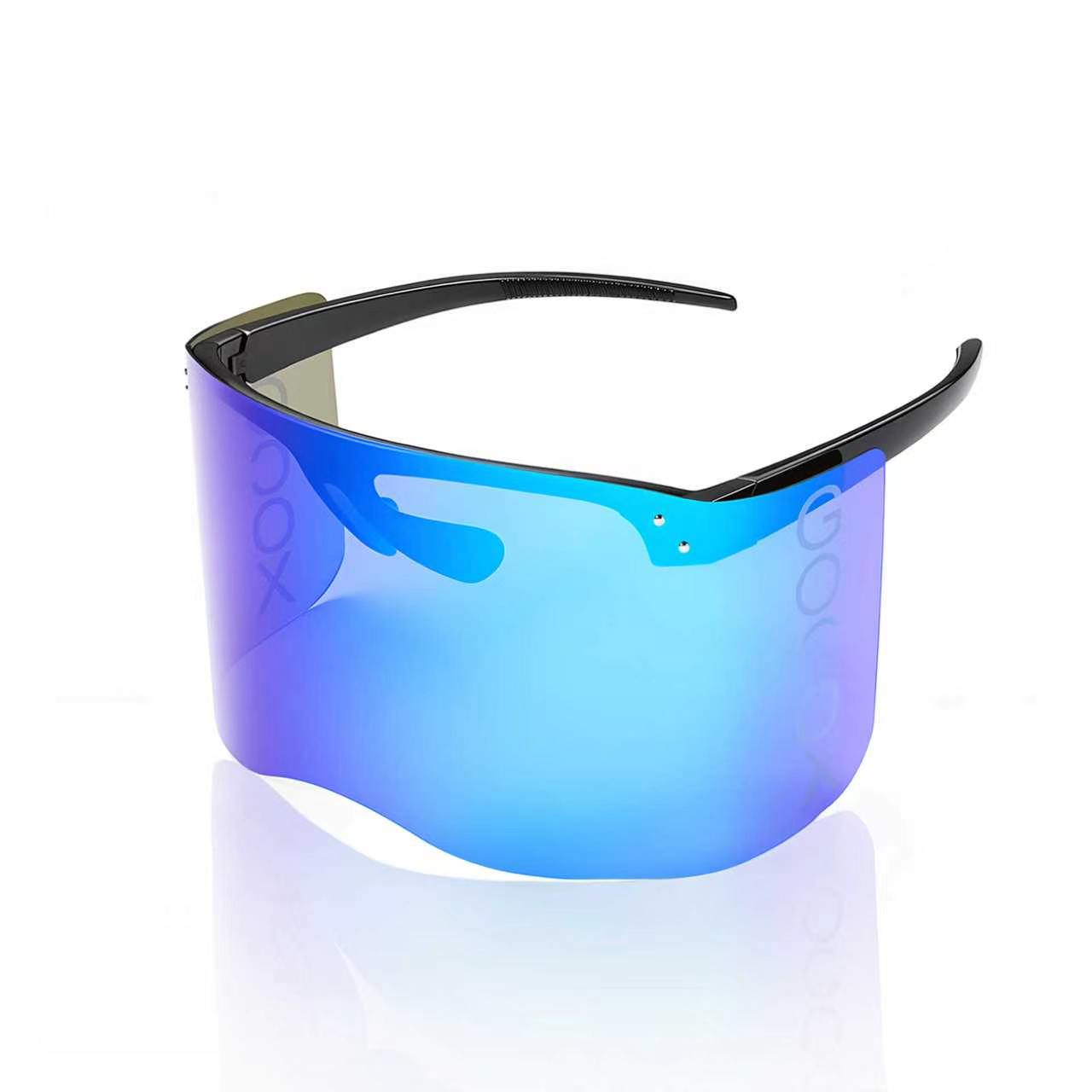 GOCOX Aurora Blue Golf Visor Sunglasses