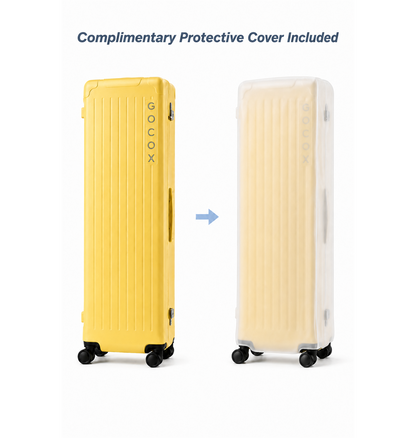 Hard Golf Travel Case 4 Wheels  Yellow（Pre-Order）